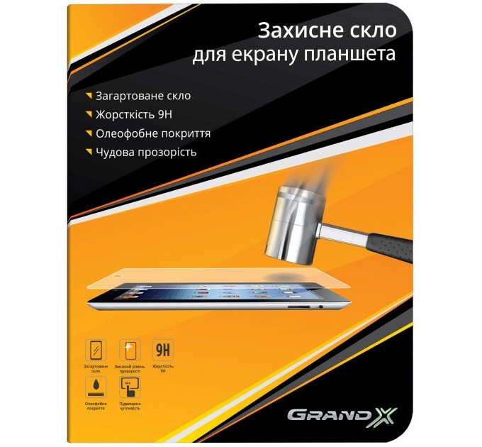 Grand-X Захисне термоскло Grand-X для Lenovo Tab X103F / A10-30 /TB2-30XF Black (GXLT21030)