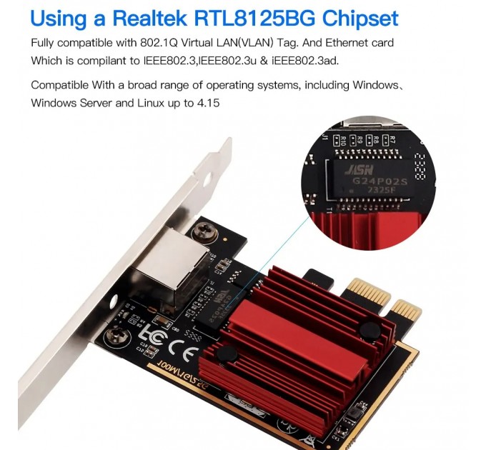 Fenvi Мережевий адаптер Fenvi F-R2500PCE