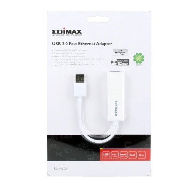 Edimax Мережевий адаптер Edimax EU-4208 USB