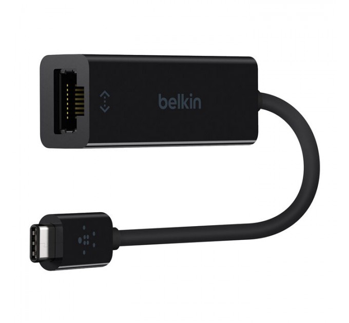 Belkin Мережева карта USB-C-RJ-45 Gigabit Ethernet (F2CU040btBLK)