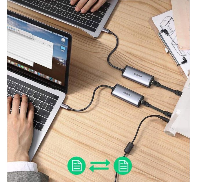 Ugreen Мережевий адаптер Ugreen CM275 Gray (70446)