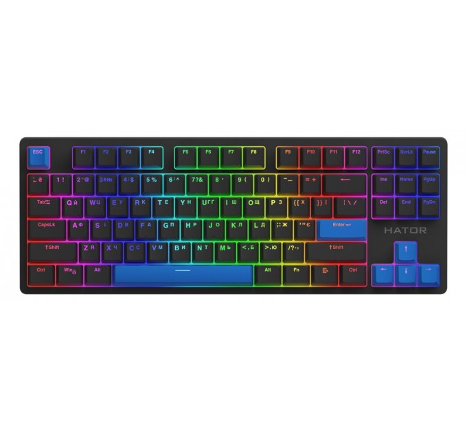 Hator Набір кейкапів Hator PBT Keycaps Autograph Edition Navy Blue (HTS-714)