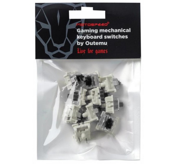 Motospeed Набір перемикачів Motospeed Outemu Black (mtsw10bck)