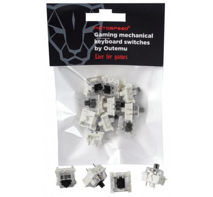 Motospeed Набір перемикачів Motospeed Outemu Black (mtsw10bck)