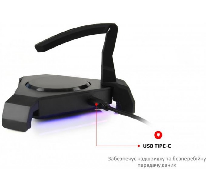 Motospeed Тримач для кабеля Motospeed Q20 Black (mtq20)