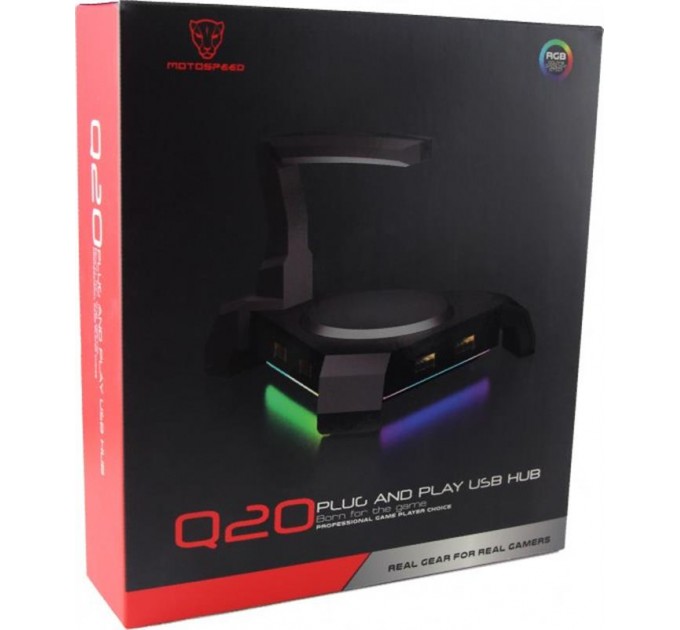 Motospeed Тримач для кабеля Motospeed Q20 Black (mtq20)