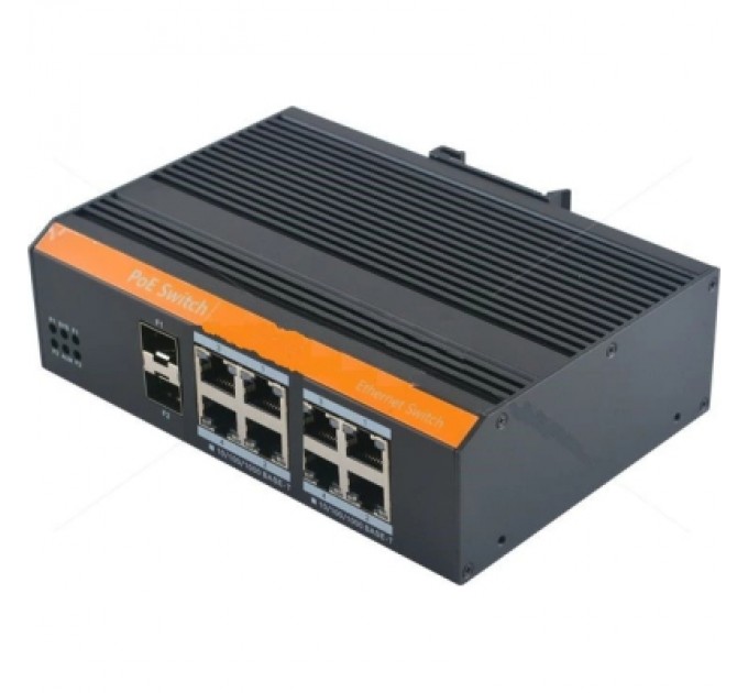 FoxGate Комутатор мережевий FoxGate S6108G-S2-I-W POE