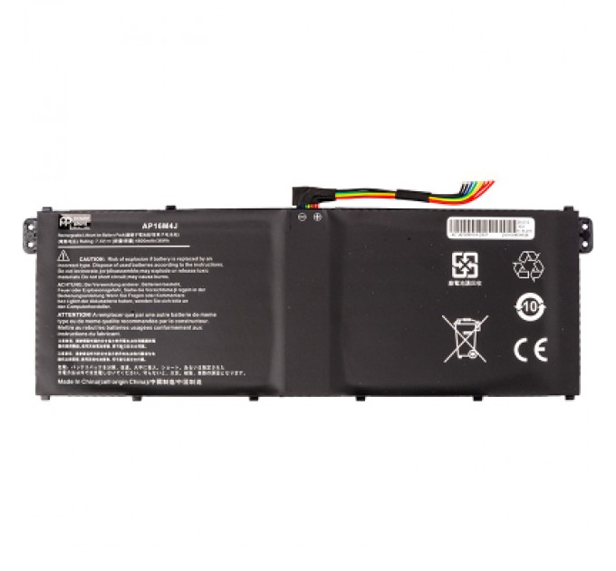 PowerPlant Акумулятор до ноутбука ACER Aspire 3 A314-33 (AP16M4J) 7.4V 4800mAh PowerPlant (NB410767)
