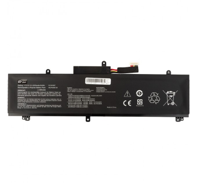 PowerPlant Акумулятор до ноутбука ASUS Rog Zephyrus GA502 (C41N1837) 15.2V 4200mAh PowerPlant (NB431915)