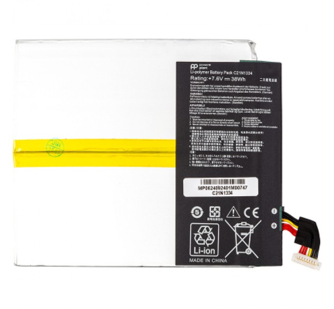 PowerPlant Акумулятор до ноутбука ASUS Transformer Book T200TA (C21N1334) 7.6V 38Wh PowerPlant (NB432158)
