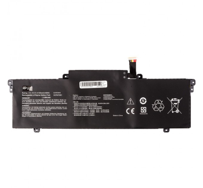 PowerPlant Акумулятор до ноутбука ASUS ZenBook 13 (C31N1914) 11.1V 4100mAh PowerPlant (NB432127)