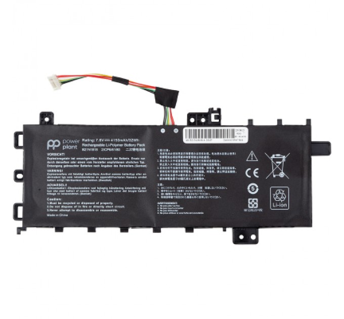 PowerPlant Акумулятор до ноутбука ASUS VivoBook 14 (B21N1818) 7.6V 4150mAh PowerPlant (NB431946)