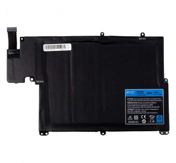 PowerPlant Акумулятор до ноутбука DELL Inspiron 13z-5323 (TKN25) 15.2V 3815mAh PowerPlant (NB442072)