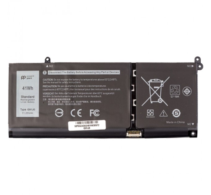 PowerPlant Акумулятор до ноутбука DELL Latitude 3320 (G91J0) 11.25V 3467mAh PowerPlant (NB442157)