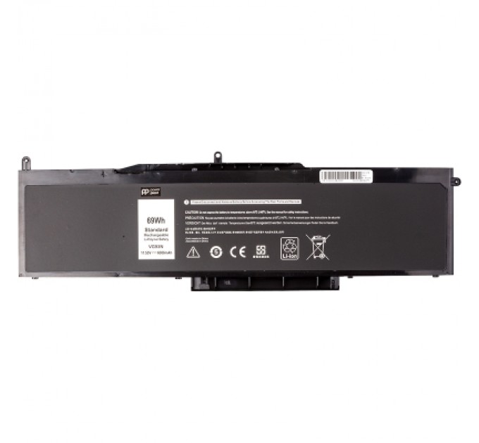 PowerPlant Акумулятор до ноутбука DELL Precision 15 3520 (VG93N) 11.55V 6000mAh PowerPlant (NB442119)