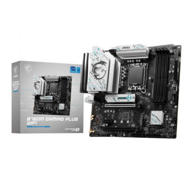 MSI Материнська плата MSI B760M GAMING PLUS WIFI