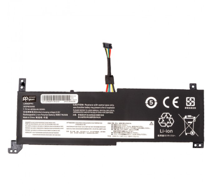 PowerPlant Акумулятор до ноутбука LENOVO IdeaPad 3-14ITL6 (L20M2PF0) 7.7V 4650mAh PowerPlant (NB482405)