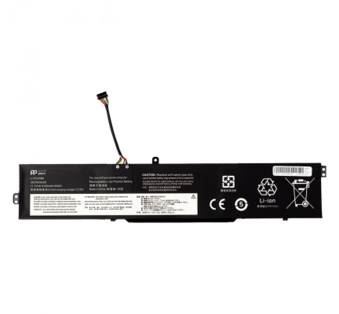 PowerPlant Акумулятор до ноутбука LENOVO IdeaPad 330-15ICH (L17C3PB0) 11.1V 4100mAh PowerPlant (NB482320)