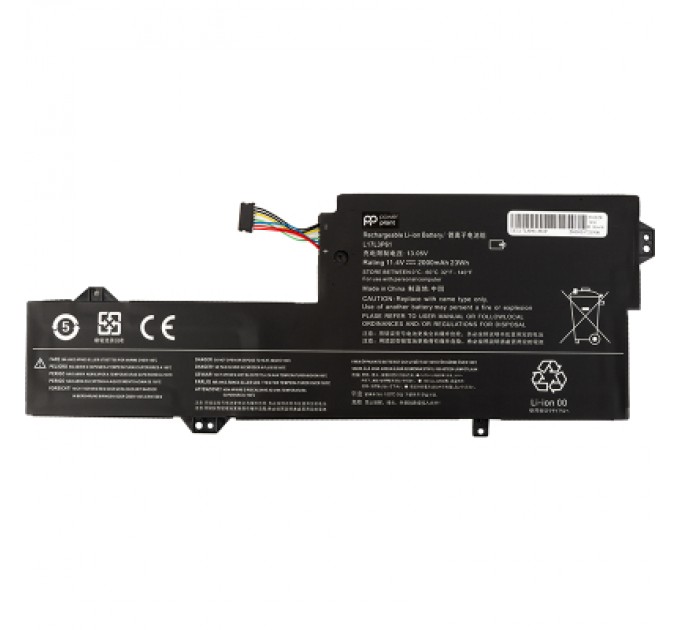 PowerPlant Акумулятор до ноутбука LENOVO IdeaPad Yoga 720-12IKB (L17L3P61) 11.4V 2000mAh PowerPlant (NB482252)