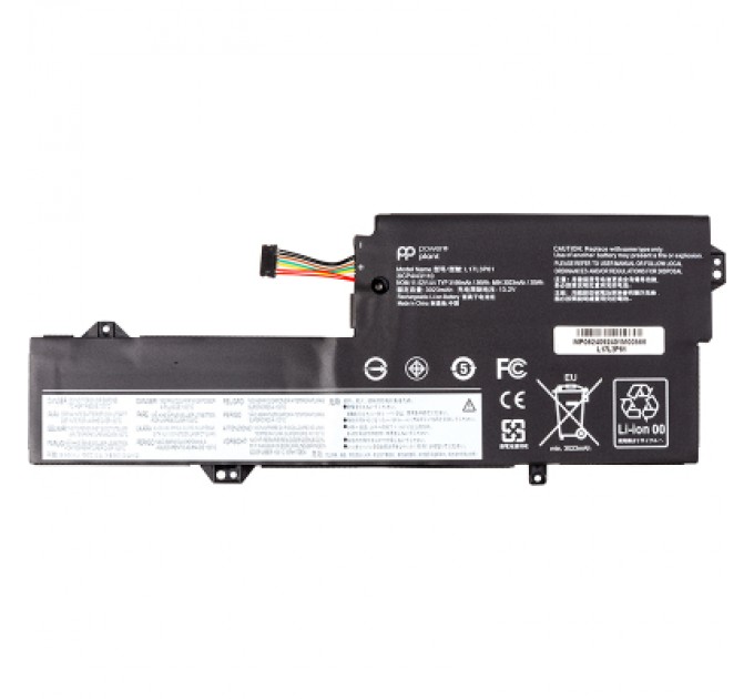 PowerPlant Акумулятор до ноутбука LENOVO Ideapad Yoga 720-12IKB (L17L3P61) 11.52V 3166mAh PowerPlant (NB482535)