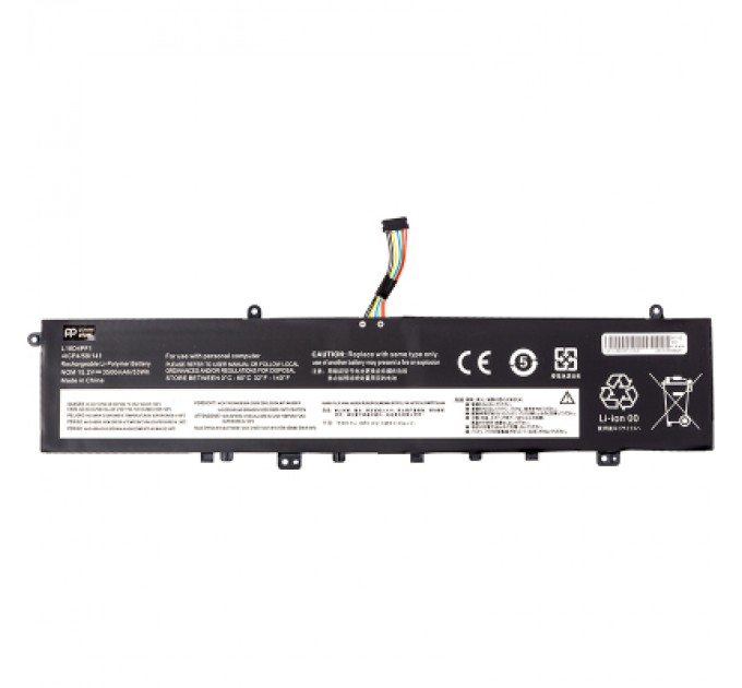 PowerPlant Акумулятор до ноутбука LENOVO Yoga 9-15IMH5 (L18D4PF1) 15.2V 3500mAh PowerPlant (NB482436)