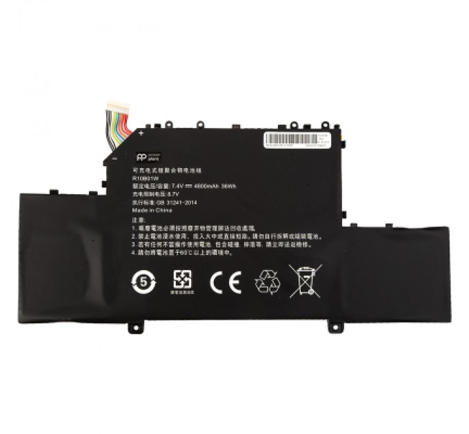 PowerPlant Акумулятор до ноутбука Xiaomi Mi Air 12.5 (R10B01W) 7.4V 4800mA PowerPlant (NB530052)