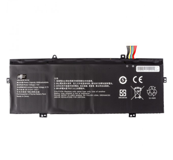PowerPlant Акумулятор до ноутбука HUAWEI Matebook 14" KPL-W00 (HB4593R1ECW) 7.6V 6000mAh PowerPlant (NB400157)