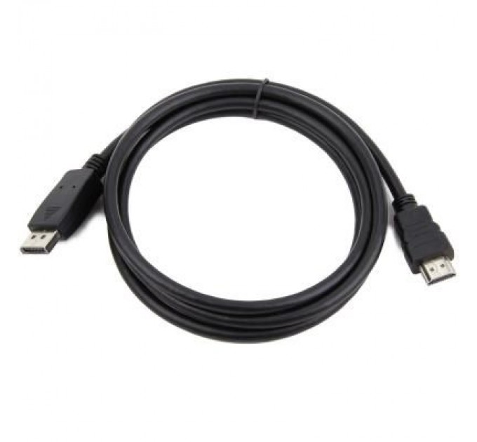 Cablexpert Кабель мультимедійний Display Port to HDMI 1.0m Cablexpert (CC-DP-HDMI-1M)