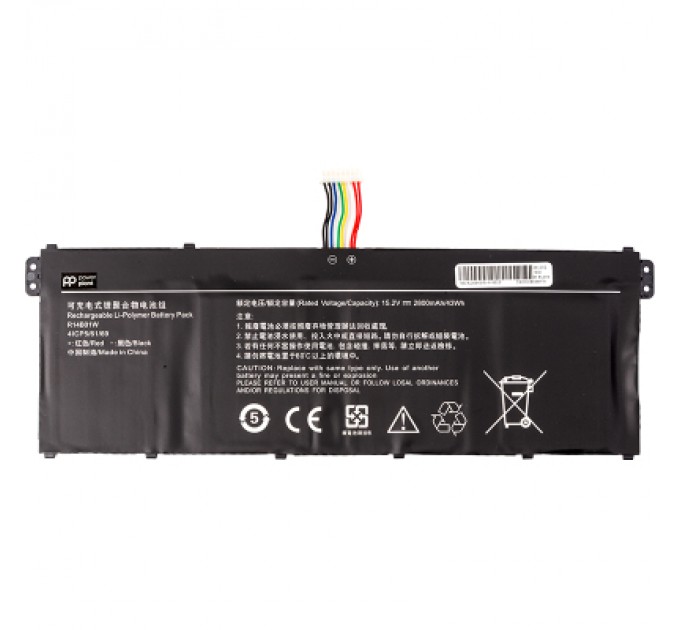PowerPlant Акумулятор до ноутбука Xiaomi Mi RedmiBook 14 (R14B01W) 15.2V 2800mAh PowerPlant (NB530069)