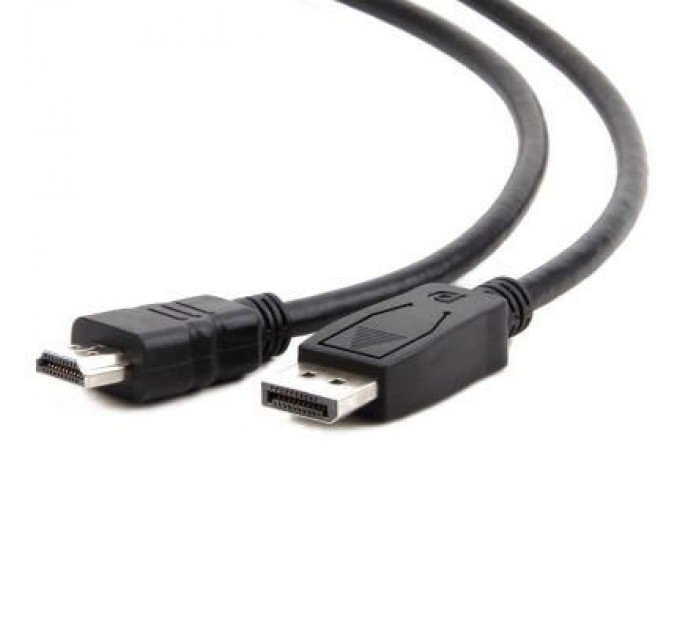 Cablexpert Кабель мультимедійний Display Port to HDMI 1.0m Cablexpert (CC-DP-HDMI-1M)