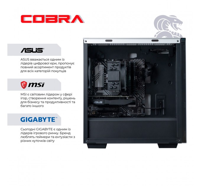 COBRA Персональний комп`ютер COBRA Gaming (A76.64.S10.46T.17439)