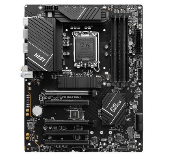 MSI Материнська плата MSI PRO B760-P DDR4 II