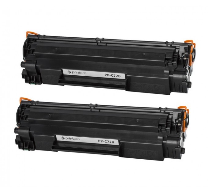 PrintPro Картридж PrintPro (PP-C728DP) Canon MF 4410 (Canon 728) Dual Pack