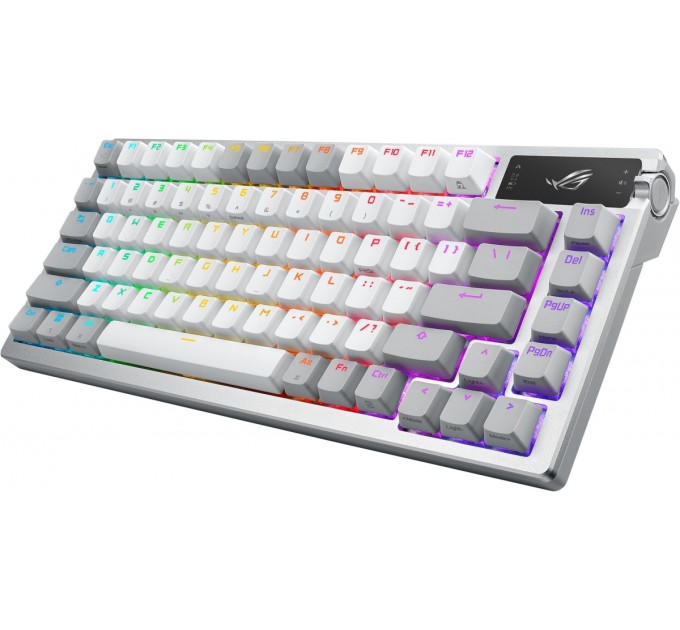 ASUS Клавіатура бездротова Asus ROG Azoth RGB WL BT White (90MP031A-BKUA11)