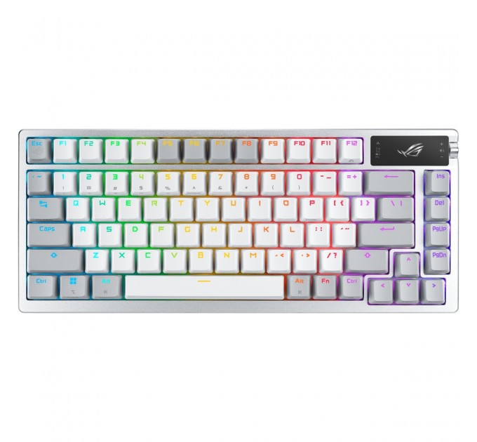 ASUS Клавіатура бездротова Asus ROG Azoth RGB WL BT White (90MP031A-BKUA11)