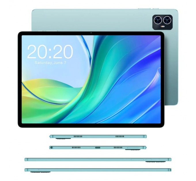 Teclast Планшет Teclast M50 6/128GB 4G Dual Sim Aqua Blue (M5M1/TL-112241) з чохлом та клавіатурою KC10
