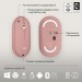 Logitech Комплект (клавіатура, миша) бездротовий Logitech Pebble 2 Combo Rose (920-012241)