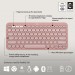Logitech Комплект (клавіатура, миша) бездротовий Logitech Pebble 2 Combo Rose (920-012241)
