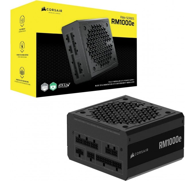 Corsair Блок живлення Corsair RM1000e ATX 3.1 (CP-9020297-EU) 1000W
