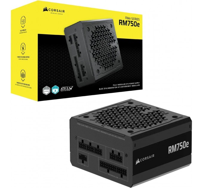 Corsair Блок живлення Corsair RM750e ATX 3.1 (CP-9020295-EU) 750W
