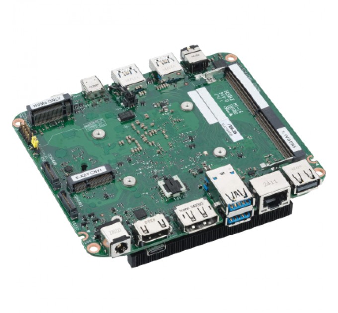 ASUS Комп'ютер ASUS NUC 14 Essential RNUC14MNK2500002 Slim Kit(L6) / N250, M.2 22x80 NVMe & SATA SSD, EU Cord (90AR00M2-M00030)