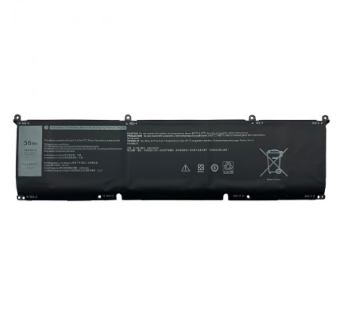 Dell Акумулятор до ноутбука Dell XPS 15-9500 8FCTC, 56Wh (4650mAh), 3cell, 11.4V, Li-ion (A71034)