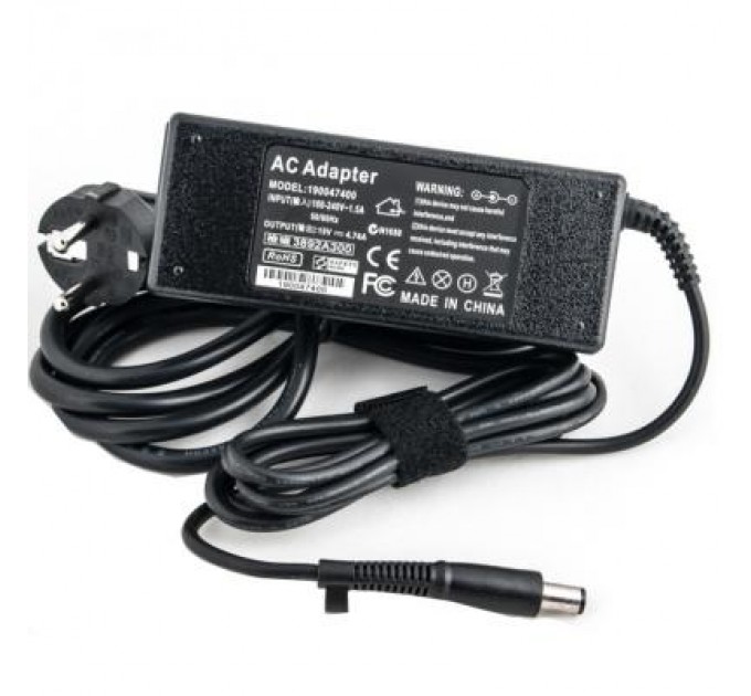 PowerPlant Блок живлення до ноутбуку PowerPlant HP 220V, 19V 90W 4.74A (7.4*5.0) (HP90F7450)
