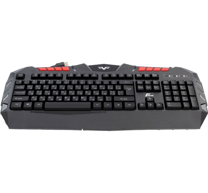 Frime Клавіатура Frime Dragonfly Ukr Black  (FLK18300)