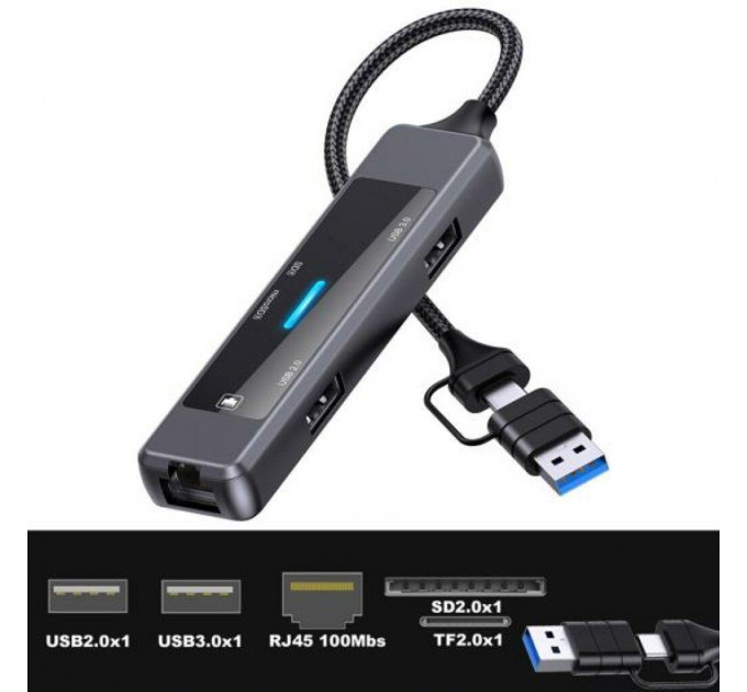 XoKo Концентратор USB-C XoKo AC-350