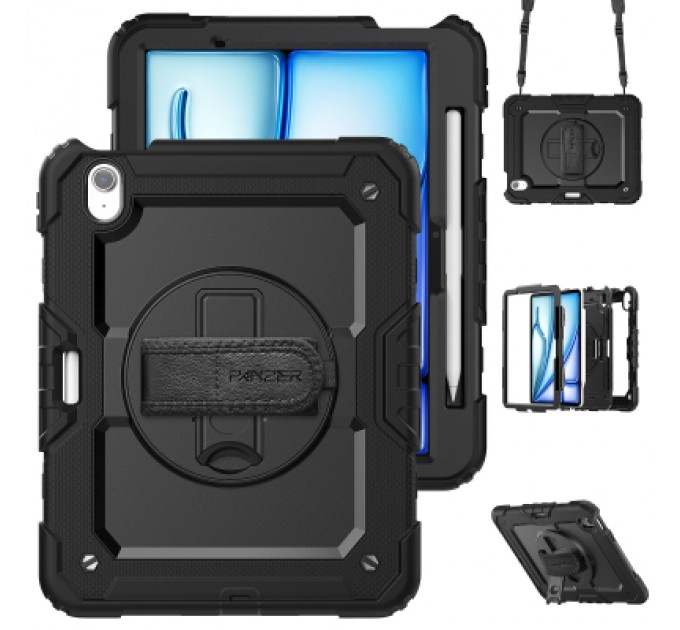 Armorstandart Чохол до планшета Armorstandart Panzer iPad Air 11 2024 Black (ARM82526)