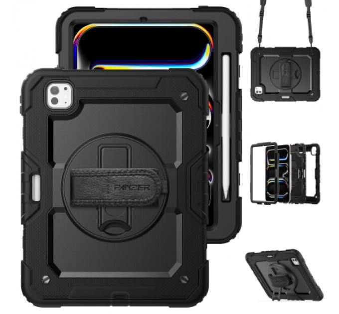 Armorstandart Чохол до планшета Armorstandart Panzer iPad Pro 11 2024 Black (ARM82527)