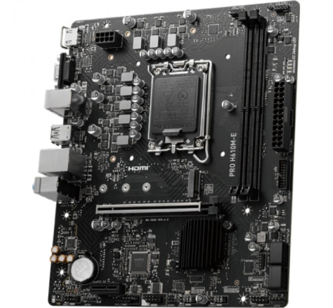 MSI Материнська плата MSI PRO H610M-E