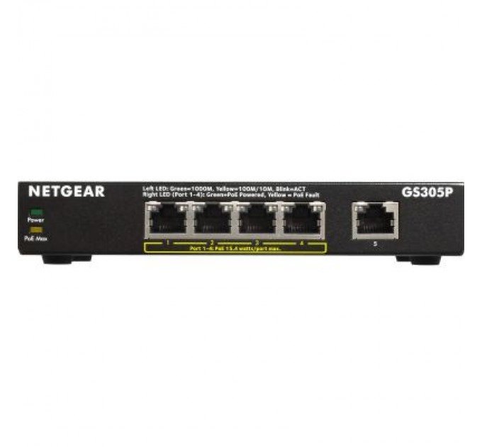 Netgear Комутатор мережевий Netgear GS305E (GS305E-100PES)