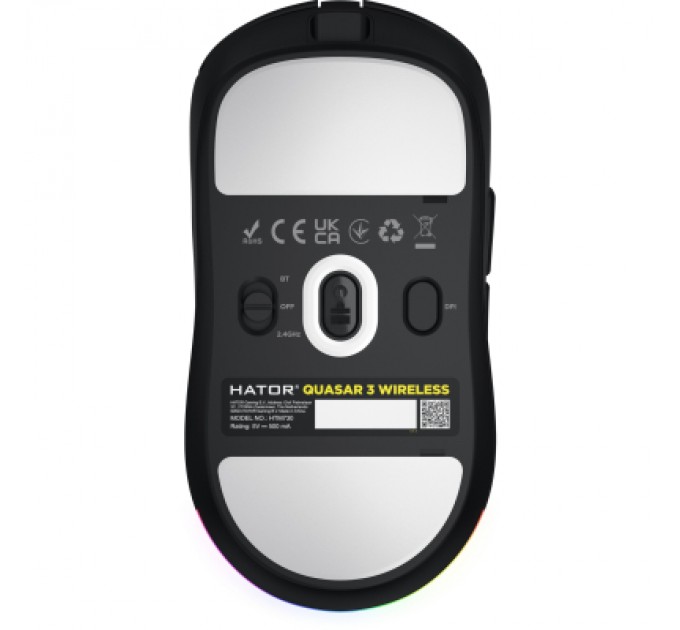 Hator Мишка Hator Quasar 3 Wireless Black (HTM730)